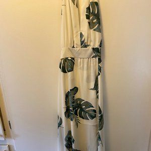 William B Floral Maxi Dress Size M NWT